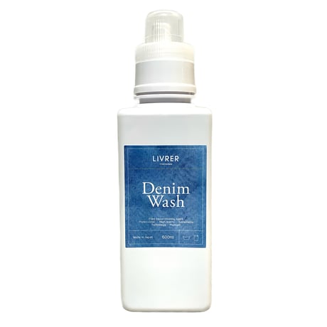 LIVRER "special care"(denim wash)