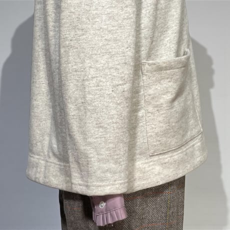TigreBrocante"wool knit high neck cardigan“(women's)