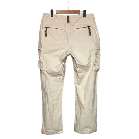 dip ltd "cotton×nylon grosgrain cargo pants" (off white)unisex