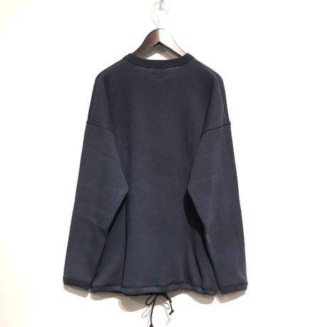 Jackman"himo long sleeve shirts"(blue charcoal) unisex
