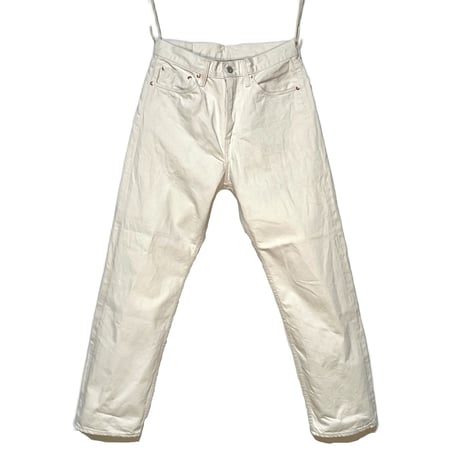 H.UNIT "12oz denim regular tapered 5P" (kinari) unisex