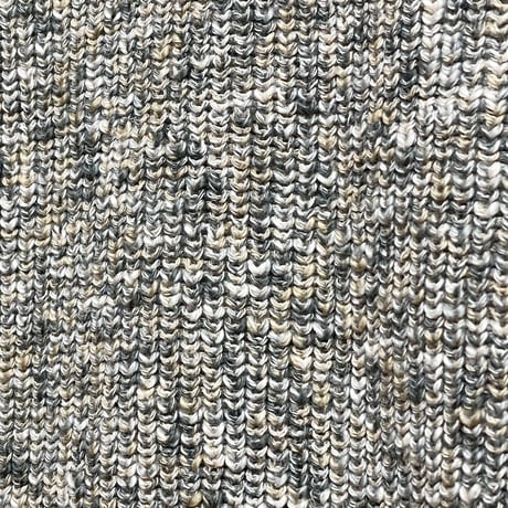 eyya"mixed cotton rib knit crew neck"(gray mix)unisex