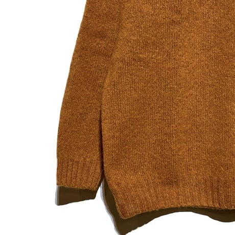 Harley of Scotland"oversized crewneck sweater(vintage orange)unisex