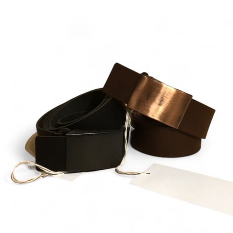 ASEEDONCLOUD"Handwerker leather belt"