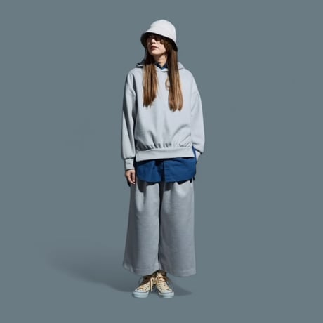 CAERULA PER LIGHTS"double face hoodie"(greige)unisex