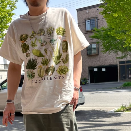 Atlas Screen Printing U.S.A "wild cotton Tee" (unisex)