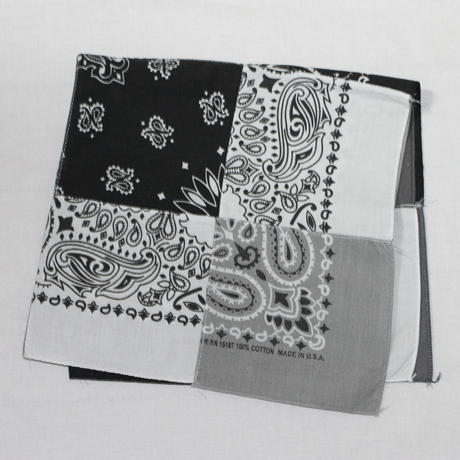 KNIFEWING "patch work bandana"