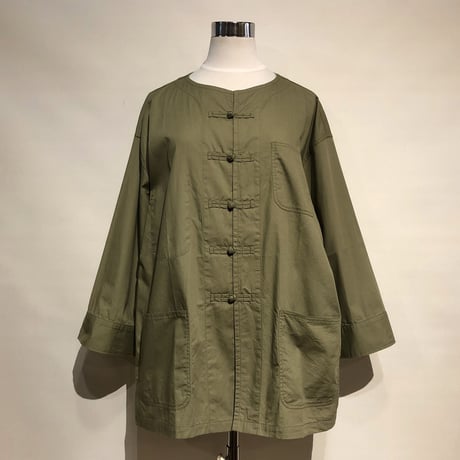 HUE "kung-hue jacket"(olive) unisex