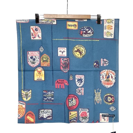 TigreBrocante"wappen gauze bandana