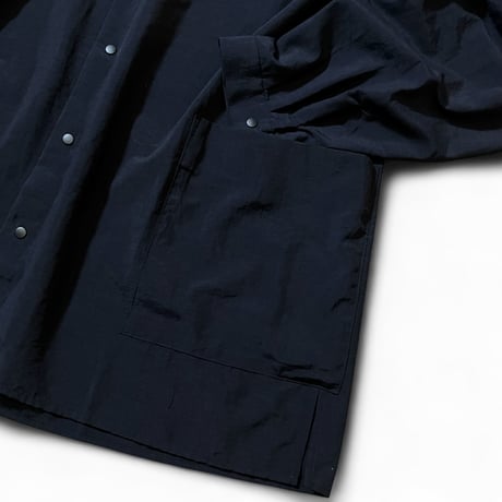 amne "NYLON park shirts" (navy) unisex