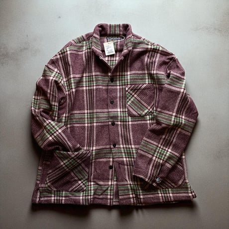TigreBrocante "mule spinning check 3pocket foreman shirts”(red)unisex