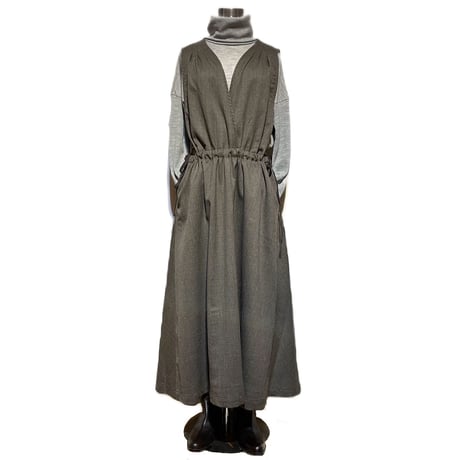 TigreBrocante "ruban onepiece"(brown) women's