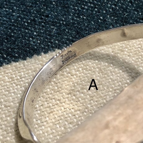indian jewelry "kevin ramone(navajo)"triange bangle