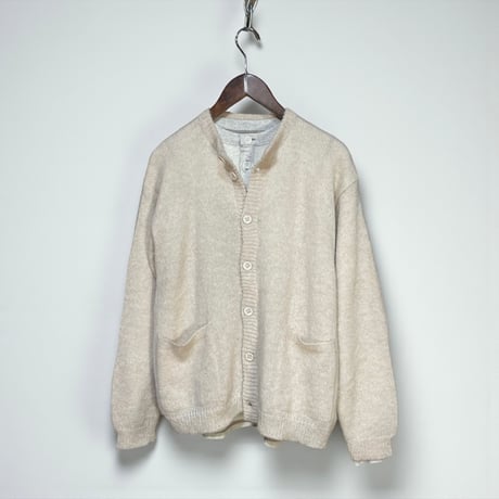 TigreBrocante"baby alpaca w-pocket cardigan“(men's)
