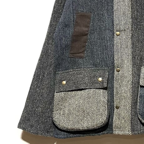 yoused "harris tweed country jacket"(asst)unisex(2)C