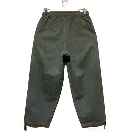 SlowHands”RCL tent loose wanderer pants"(olive-M)unisex