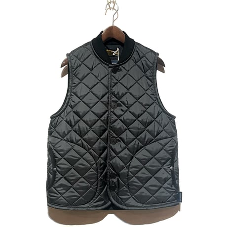 Jackman"Lavenham ×Jackman Bomber Gilet"(black)unisex