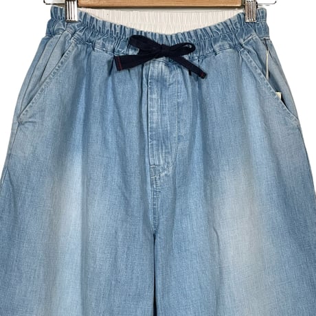 H.UNIT "denim easy pants"(used wash)unisex