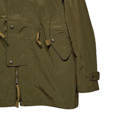 dip ltd"ripstop nylon military type coat"(olive)unisex