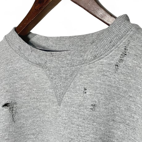 SUBTLE Re label "used damage sweat" (unisex) B