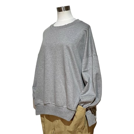 CAERULA PER LIGHTS"French Terry Crew Sweat"(gray)unisex