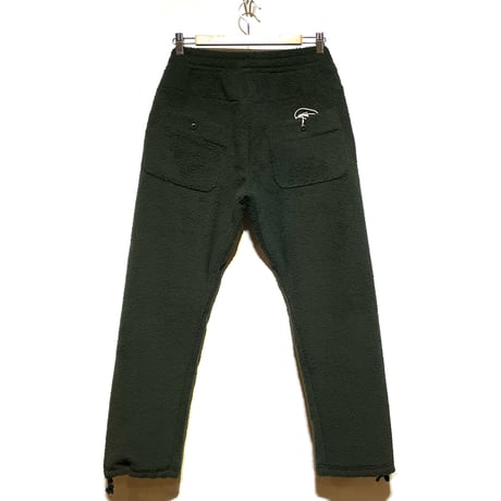 Jackman"boa trousers"(dark ivy)