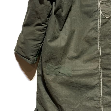 Slow Hands "recycle tent down coat for ARCHIVE"(olive)M-A(unisex)