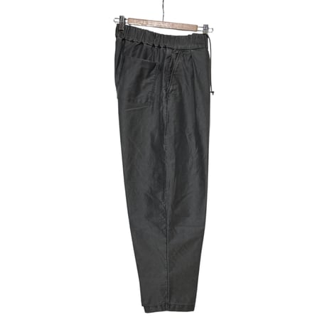 COLINA CAPERTICA "natural dyed moleskin Peg Top Easy Pants"(墨染) unisex