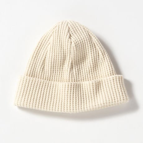 Jackman “cotton waffle knit cap” unisex