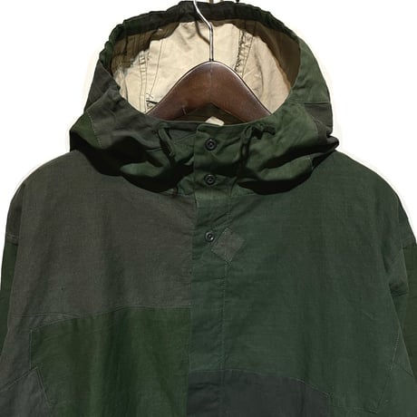 SlowHands”RCL tent pw hooded jacket"(olive-M2)unisex