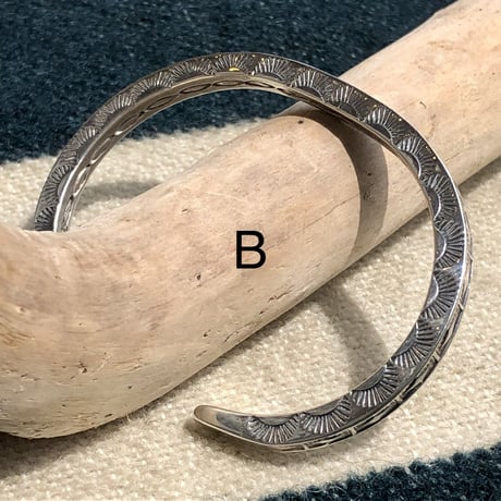 indian jewelry "geneba ramone(navajo)"square bangle