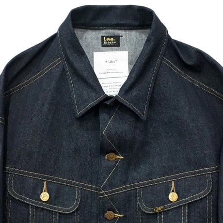 H.UNIT "Lee×H.UNIT BIG RIDER" (indigo) unisex