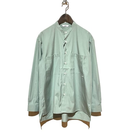amne "GIZA B.C"covered shirts (sage)