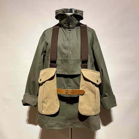 yoused "duck game vest(brown)unisex free