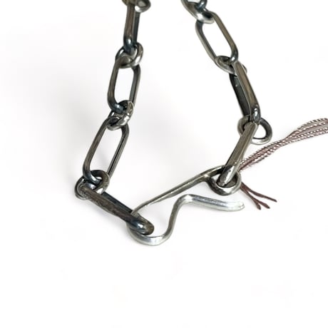 indian jewelry"Lawrence Yazzie” Navajo chain necklace