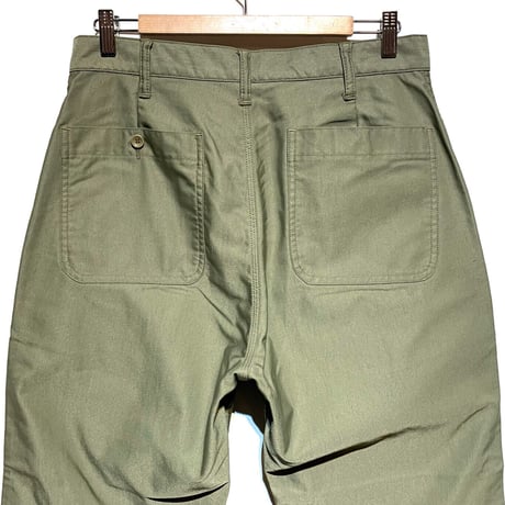 TigreBrocante"cotton×nylon mole skin baker pants"(khaki)unisex