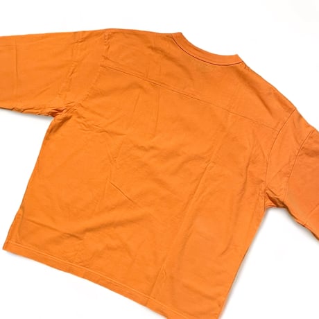 TigreBrocante"20天竺 old school half sleeve"(orange)unisex