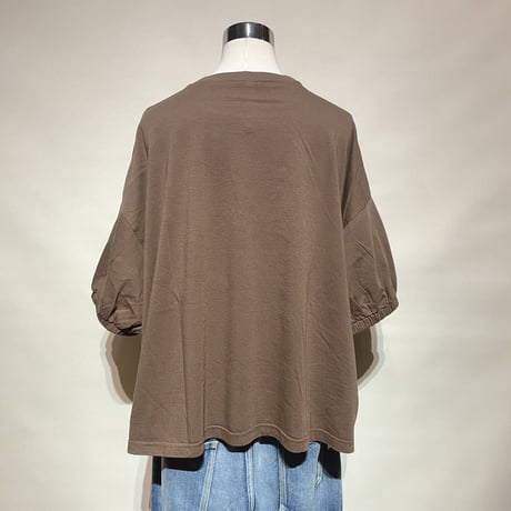 CAERULA "30 single jersey sop T"(brown) women's