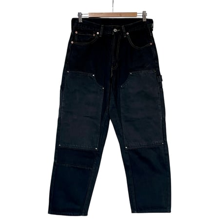 yoused "double knee painter pants" (black) size.1A unisex