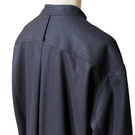 ASEEDONCLOUD"Handwerker wool flannel HW zip dress"(women's)