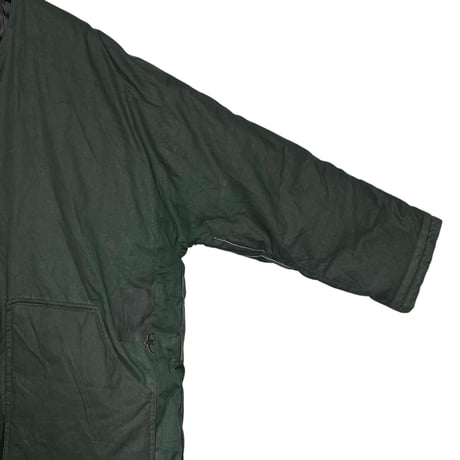 Slow Hands "recycle tent down coat"(olive×olive)S-unisex