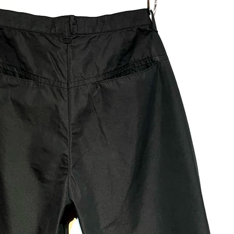 TigreBrocante"cotton×nylon weather comodo tapered pants“(black)women's