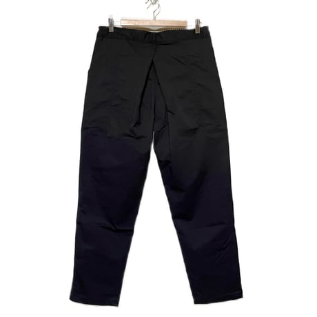 FUNSET OF ART "nylon gabardine HAKAMA stretch climbing pants"(black)unisex
