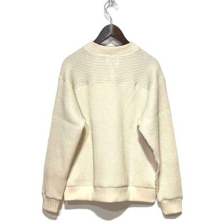 Jackman"cotton waffle midneck"(ivory) unisex
