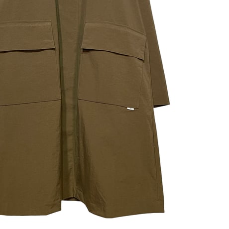 amne "nylon OX covered coat" (coyote) unisex