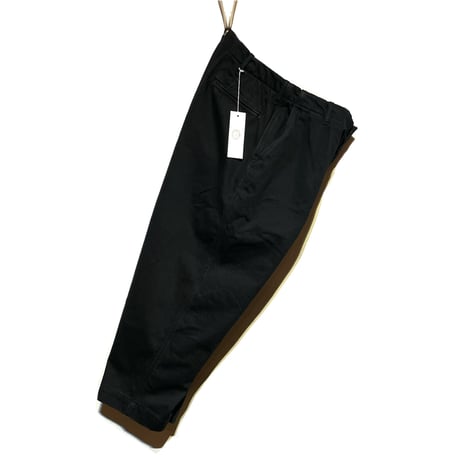 FUNSET OF ART “military satin fool pants"(black)unisex