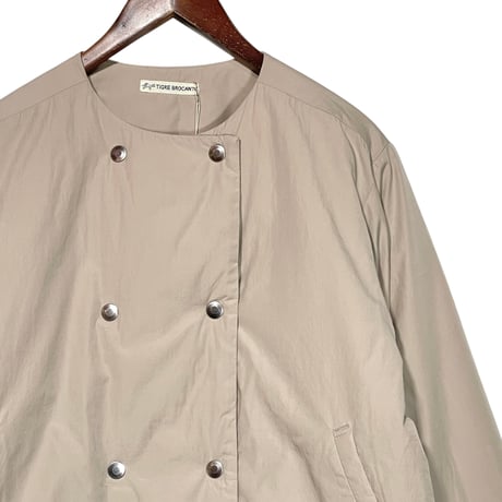 TigreBrocante"typewriter batting flight crew jacket"(beige)women's