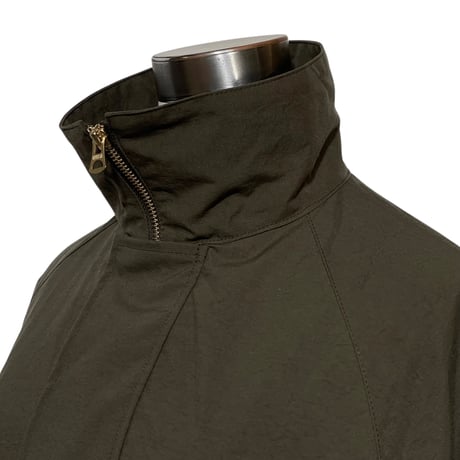 amne "nylon OX covered coat" (olive) unisex