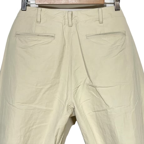 dip ltd "cotton×nylon grosgrain waist cord pants" (beige)unisex