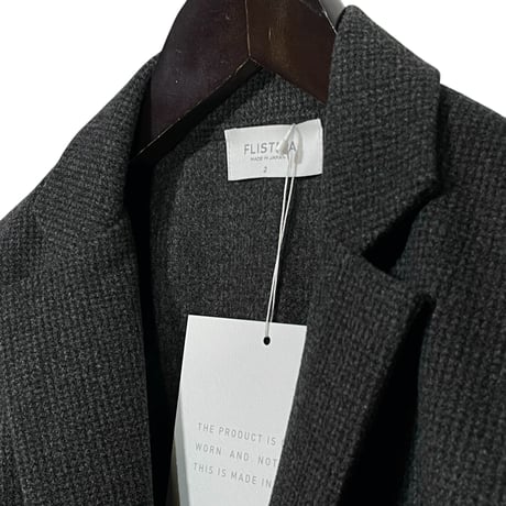 FLISTFIA"loose fit jacket cardigan"(charcoal houndstooth)unisex